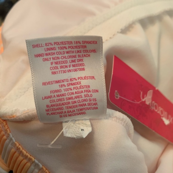 Xhilaration Yellow Striped One Piece Swimsuit - Picture 8 of 8